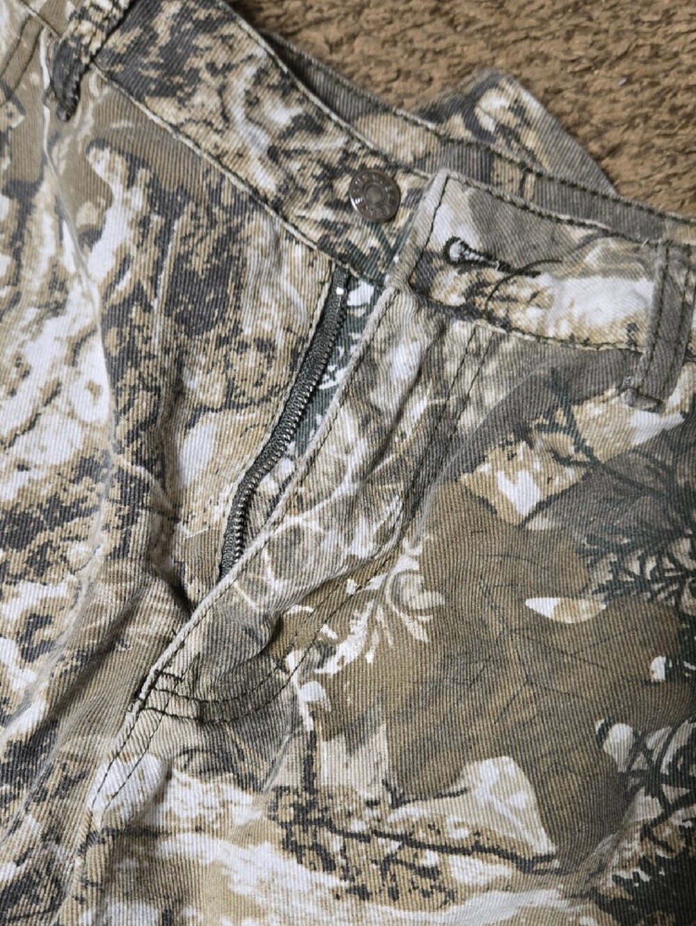 Camo Hunting Pants in Tan, Green, White